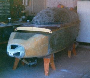 fuselage with canopy installed
